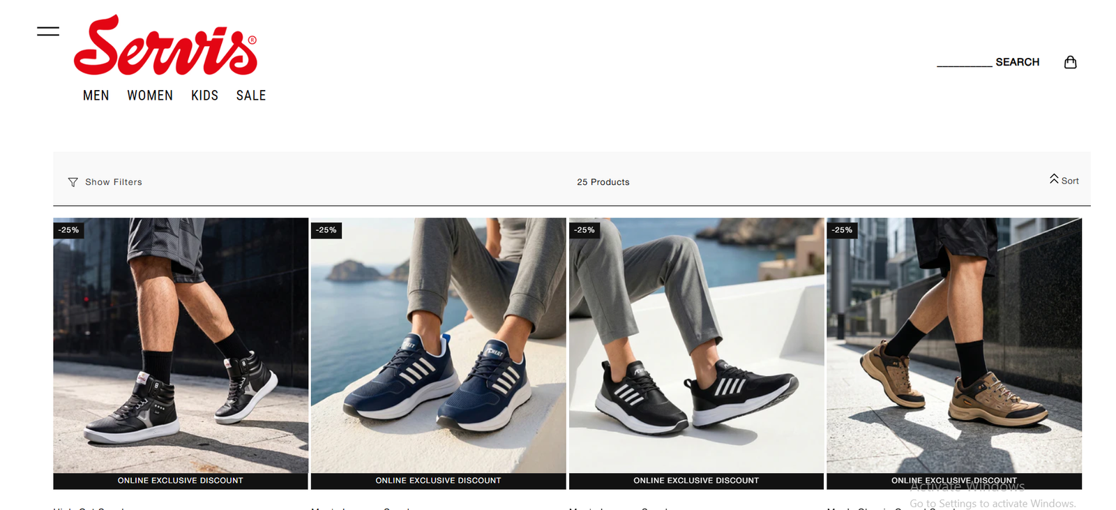 Servis website by GoLinkMedia