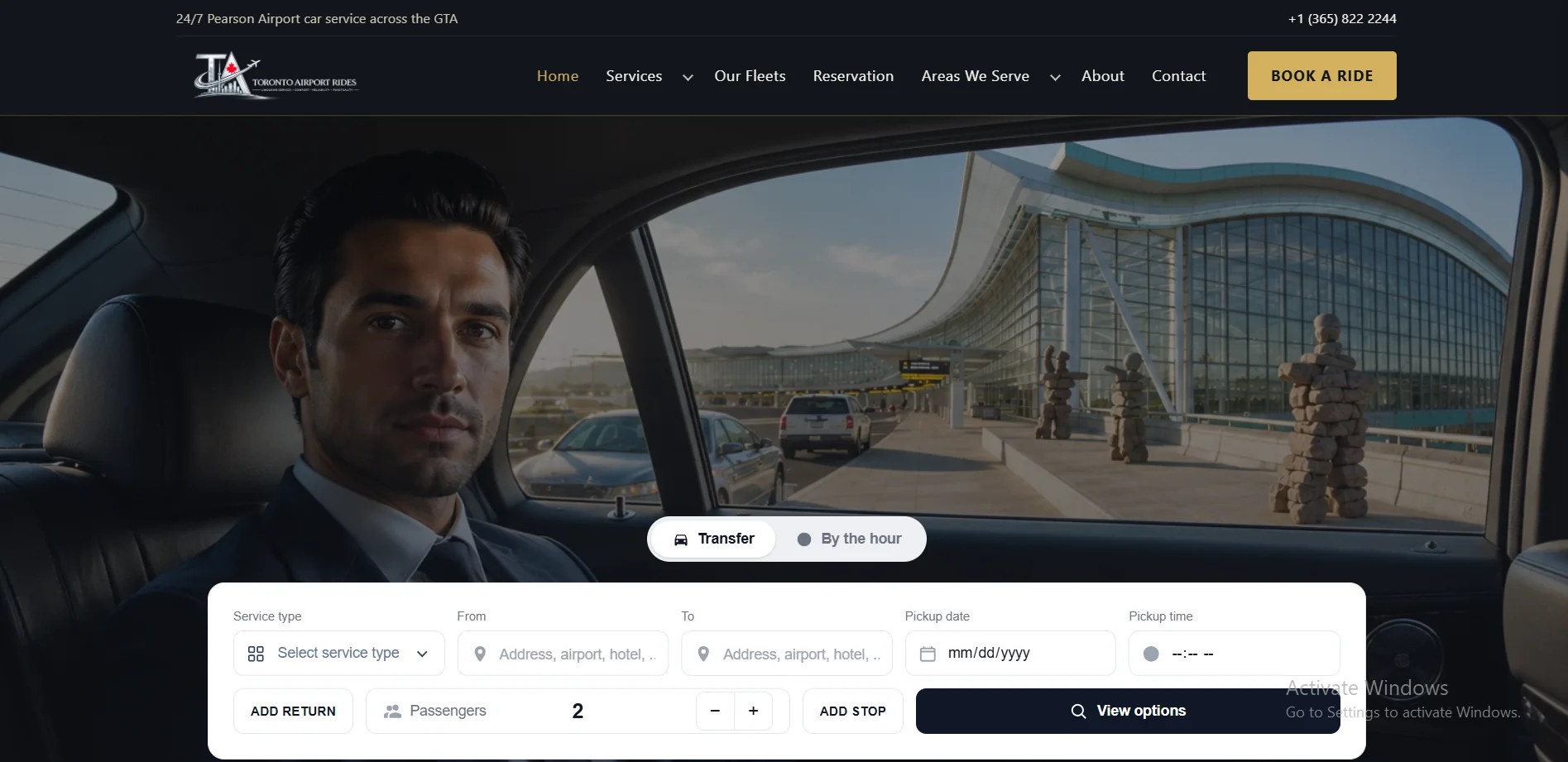 Toronto Airport Rides